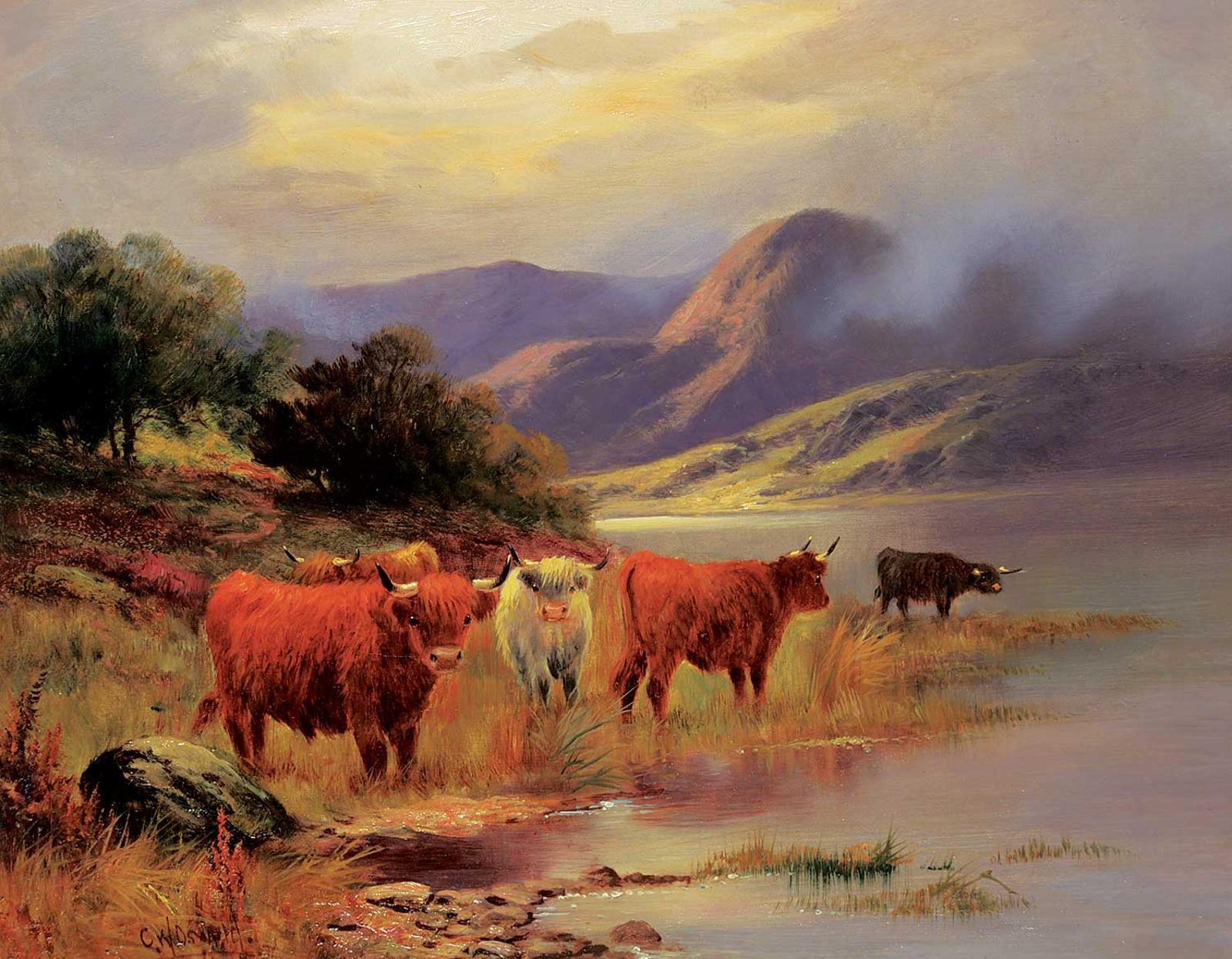 C.W. Oswald - Near Pitlochry