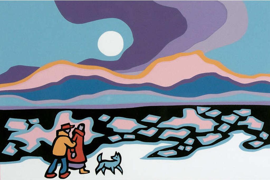 Ted Harrison (1926-2015) - Untitled