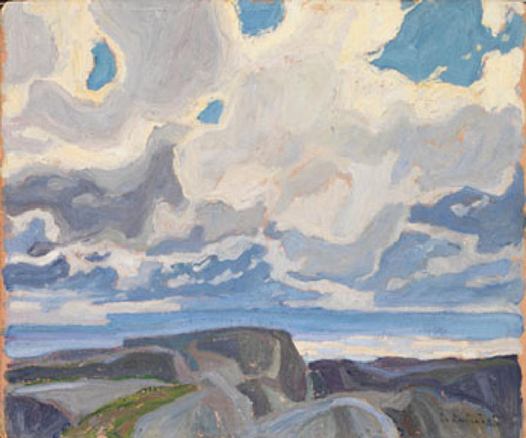 Franklin H. Carmichael (1898-1992) - After the Shower