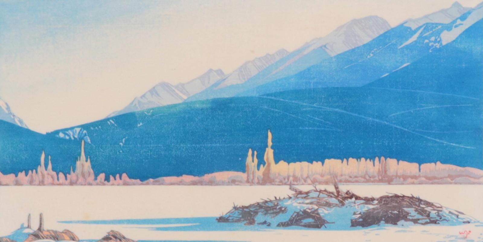 Walter Joseph (W.J.) Phillips (1884-1963) - colour woodcut on paper; ed. #10/100
