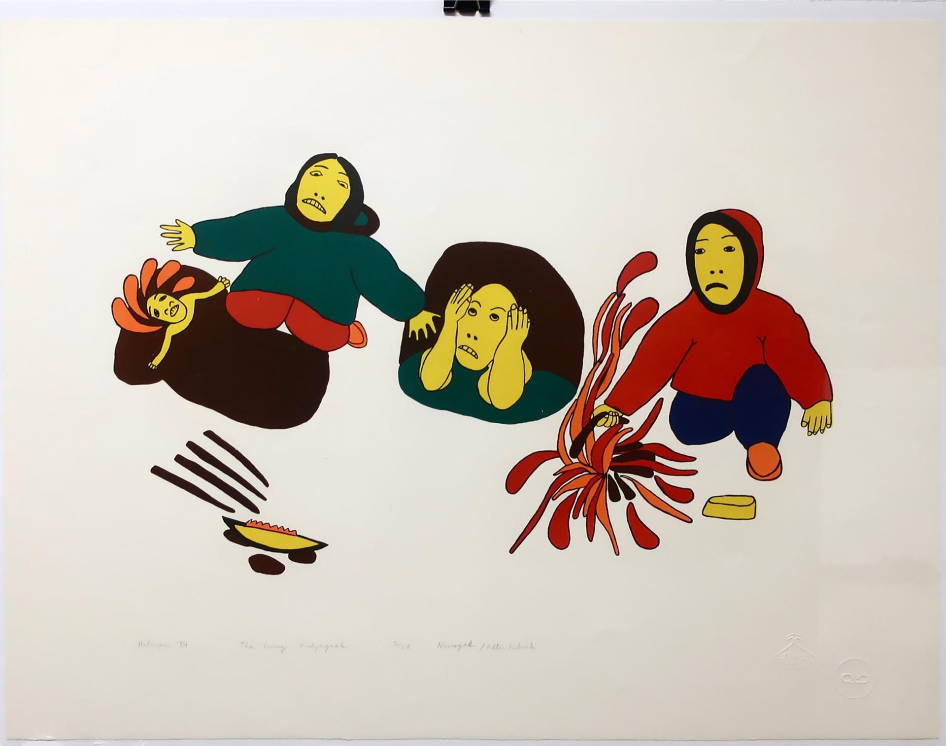 Agnes Nanogak (1925-2001) - The Young Pudjagiak