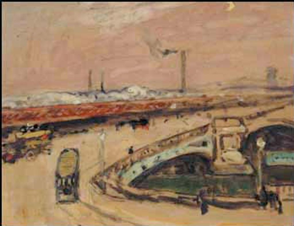 James Wilson Morrice (1865-1924) - A Bridge in London
