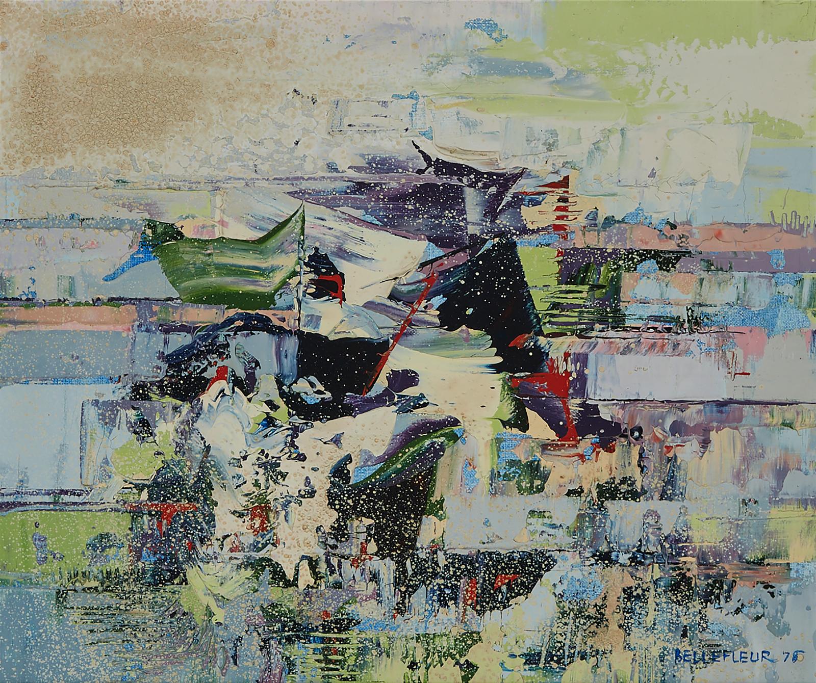 Léon Bellefleur (1910-2007) - La Froide Saison, 1978