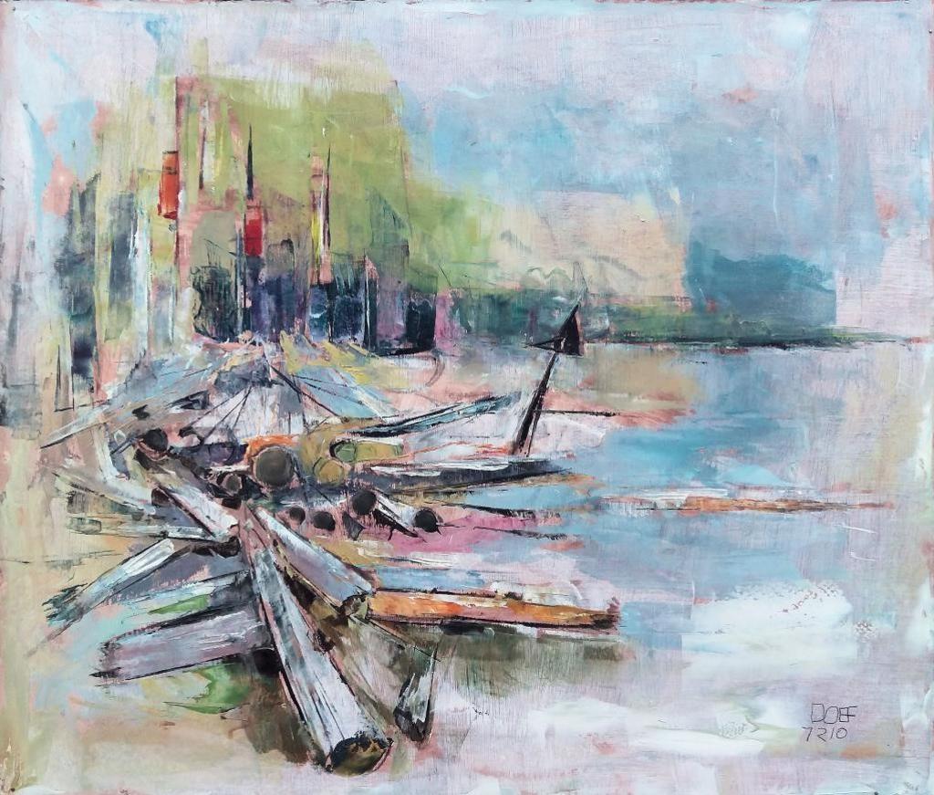 Peter Doef (1927) - Driftwood, 1972