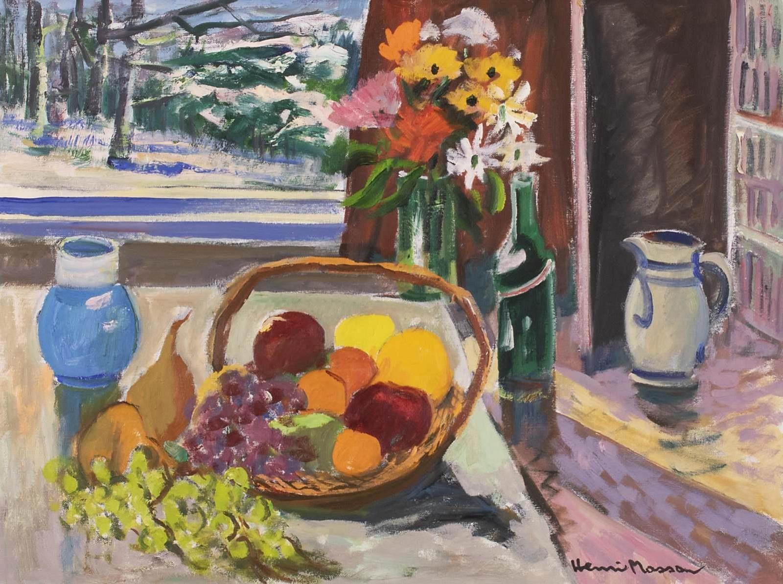 Henri Leopold Masson (1907-1996) - Still Life With Basket