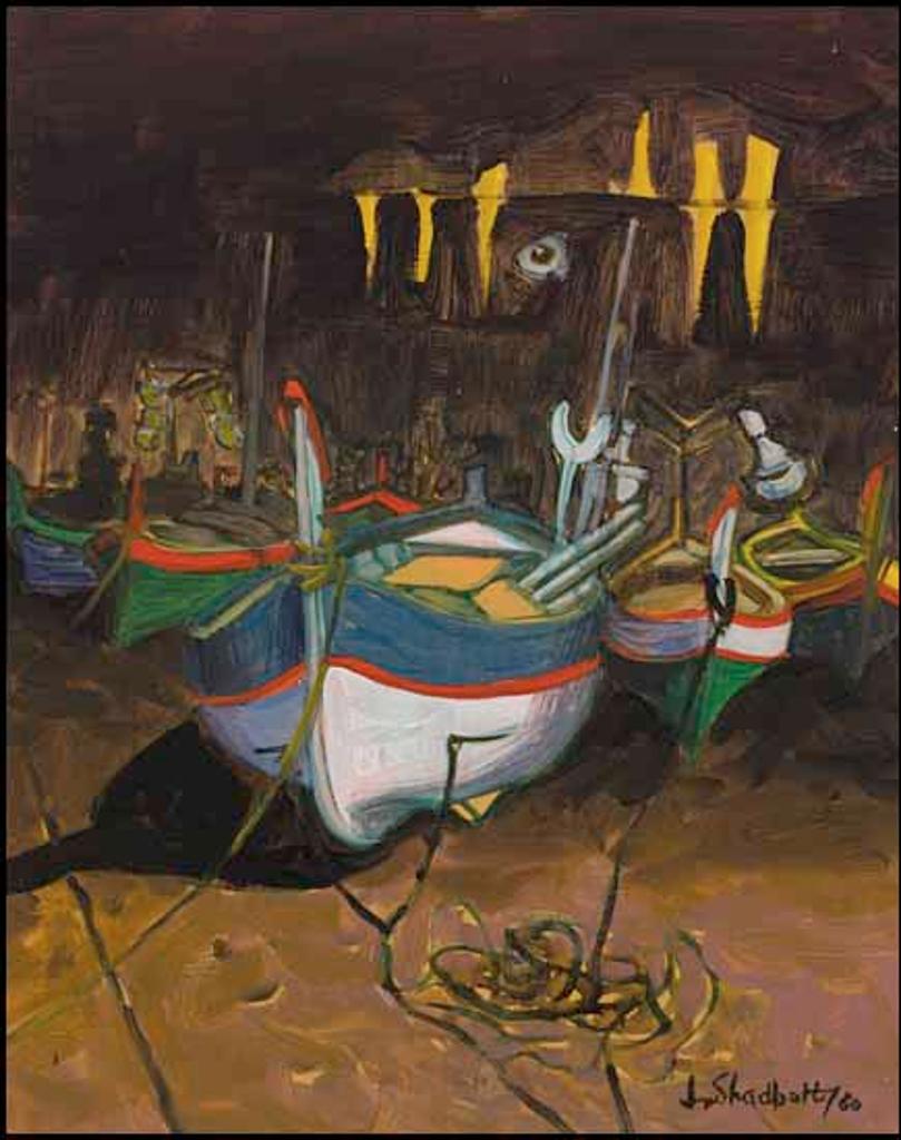Jack Leaonard Shadbolt (1909-1998) - Night Beach, Collioure