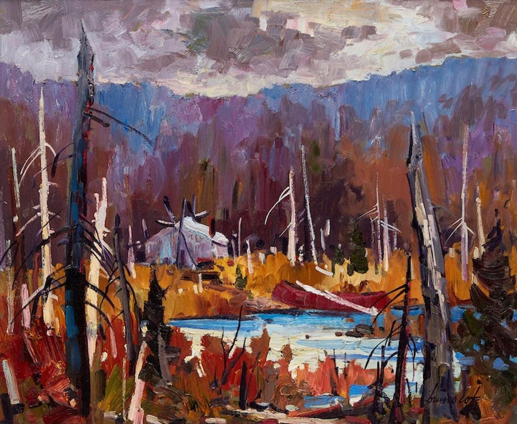 Bruno Cote (1940-2010) - Tente indienne, Pointe-aux-Outardes