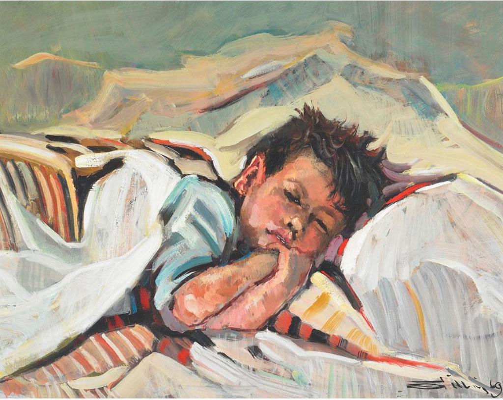 Arthur Shilling (1941-1986) - Sleeping Child