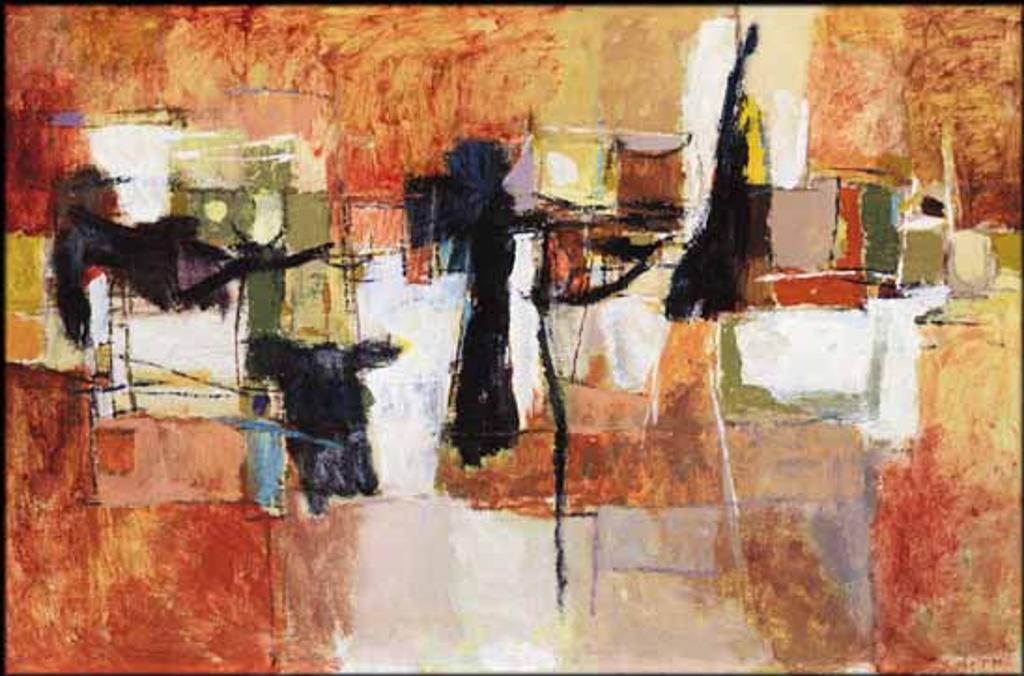 Gordon Applebee Smith (1919-2020) - Small Red Painting