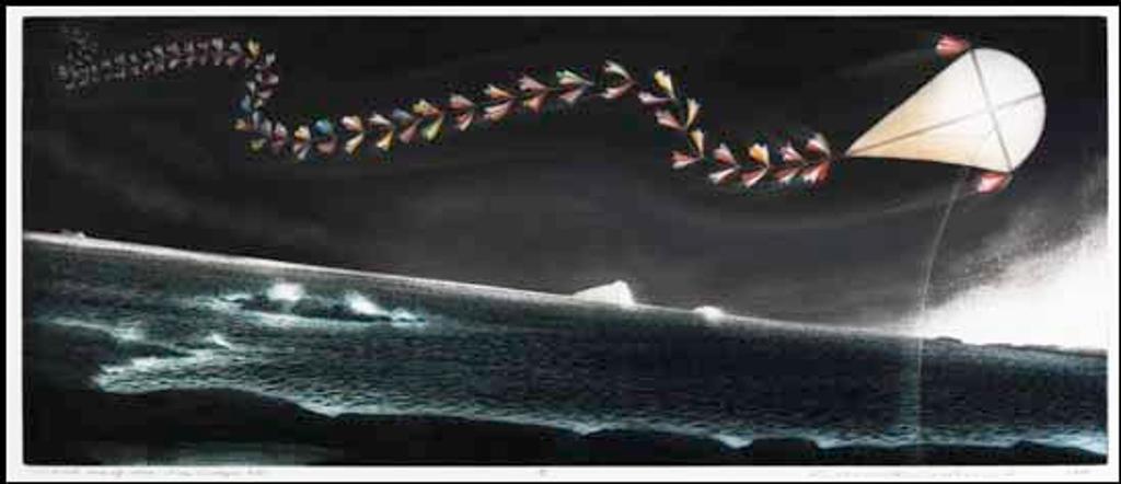 David Lloyd Blackwood (1941-2022) - March Ice Offshore, Eric Bishop's Kite