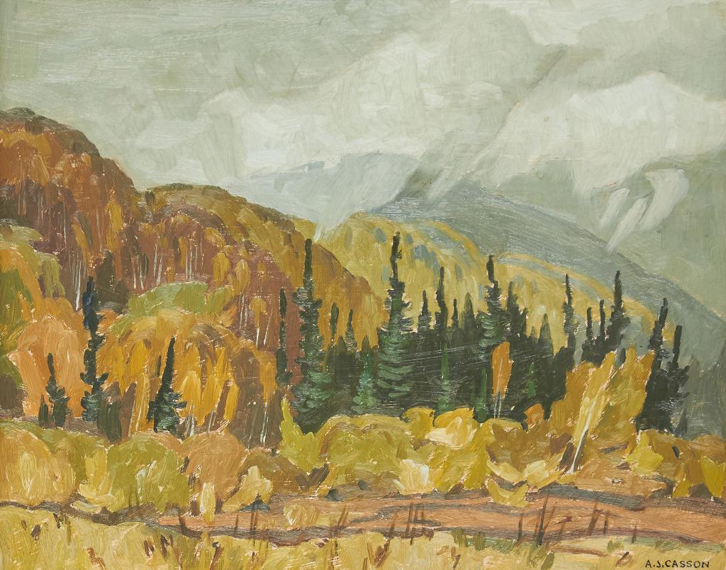 Alfred Joseph (A.J.) Casson (1898-1992) - Morning Mist - September