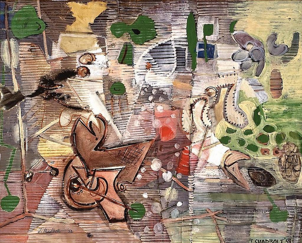 Jack Leaonard Shadbolt (1909-1998) - MEDIEVAL TOWN