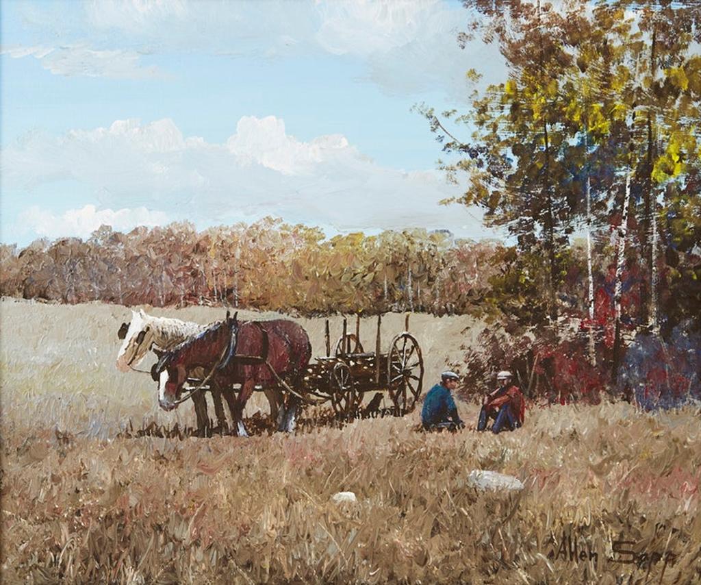 Allen Fredrick Sapp (1929-2015) - Having a Talk