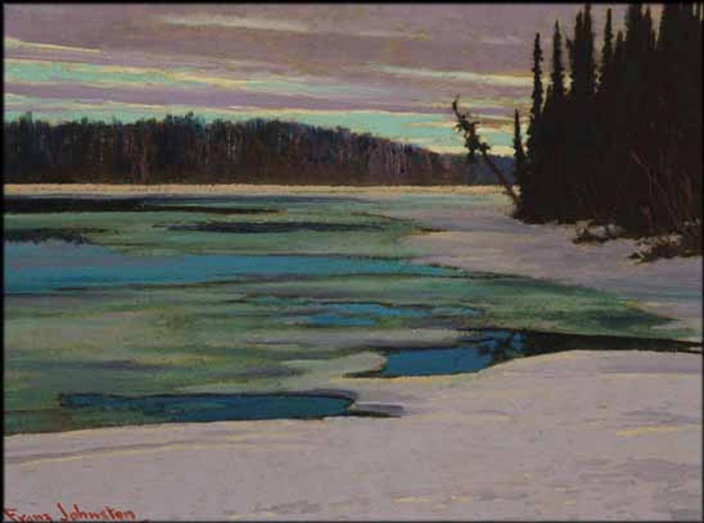 Frank (Franz) Hans Johnston (1888-1949) - Blue Eye of Spring