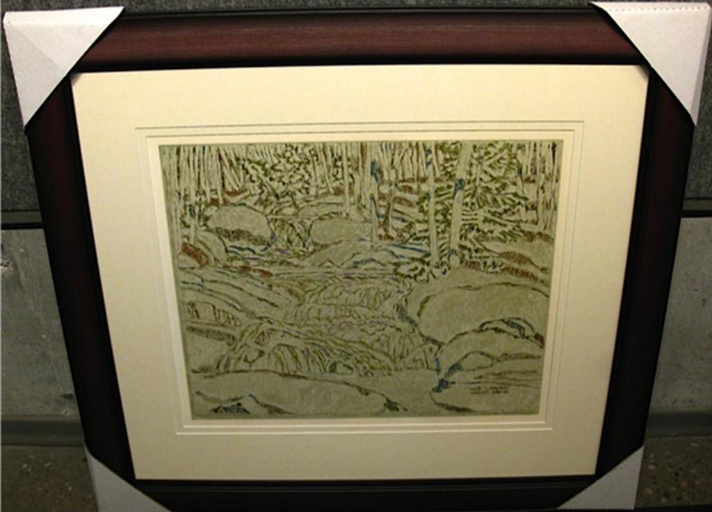 David Browne Milne (1882-1953) - Winter Woodlands