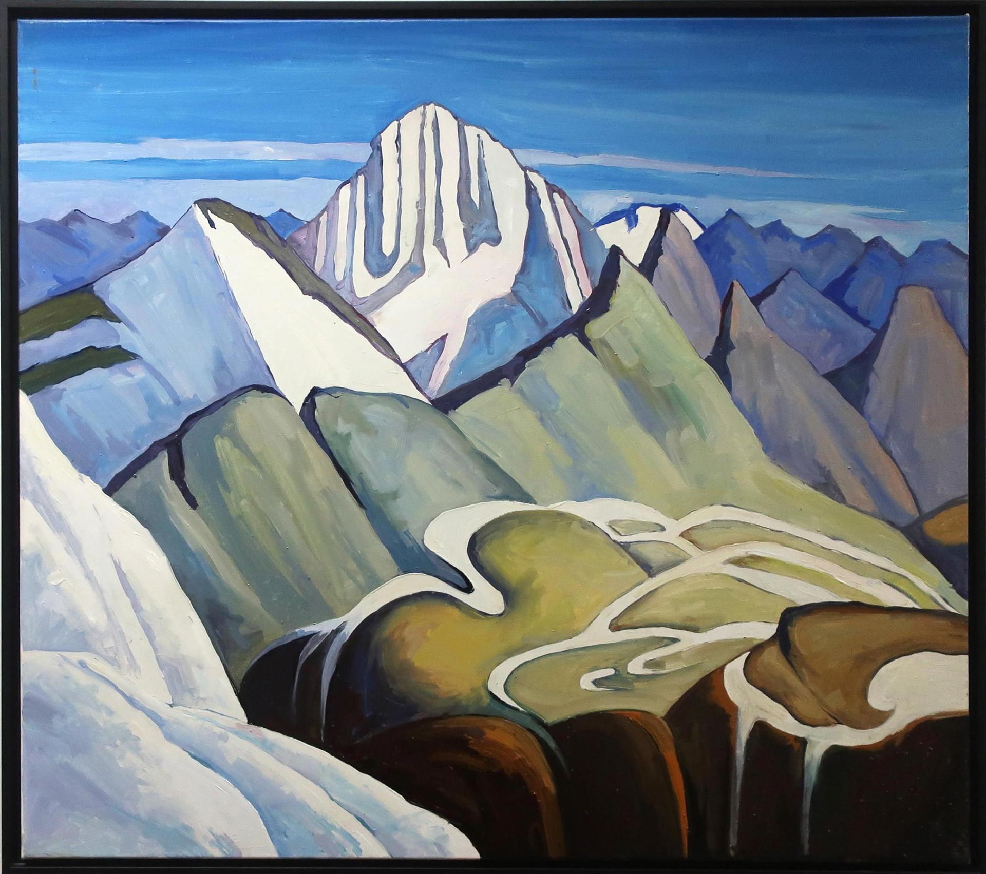 Serge Deherian (1955) - Mountain Sketch