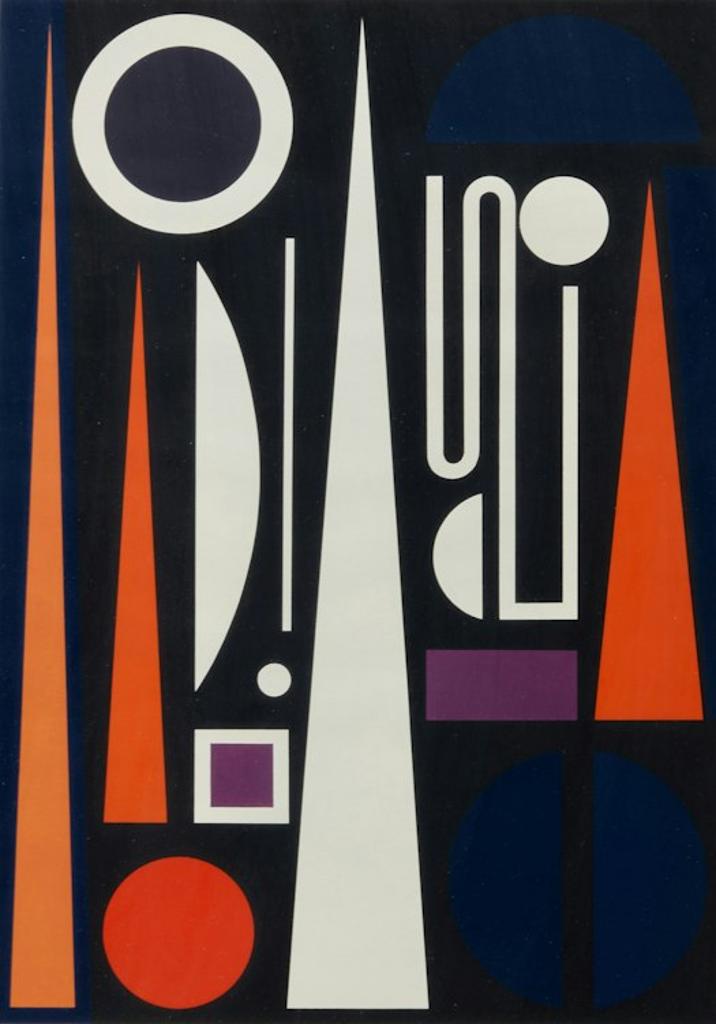 Auguste Herbin (1882-1960) - Minuit (1959)
