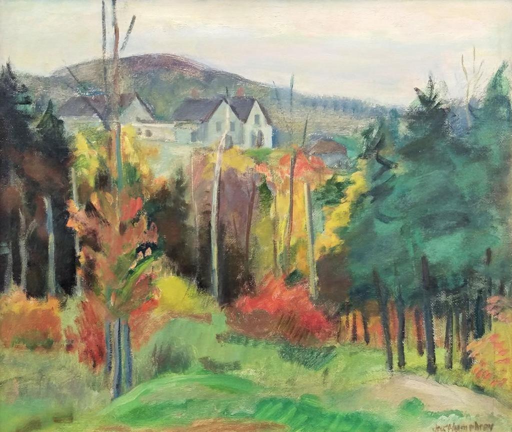 Jack Weldon Humphrey (1901-1967) - Johns Farm from Gault Road, St John, NB, ca. 1940