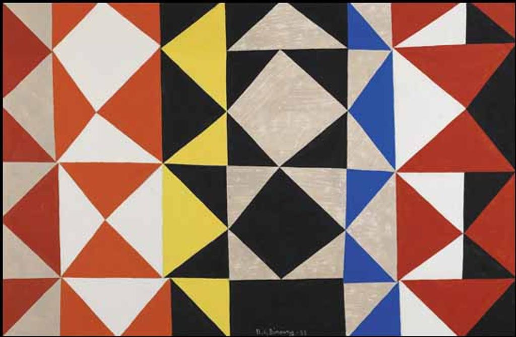 Bertram Charles (B.C.) Binning (1909-1976) - Theme Painting No. 2