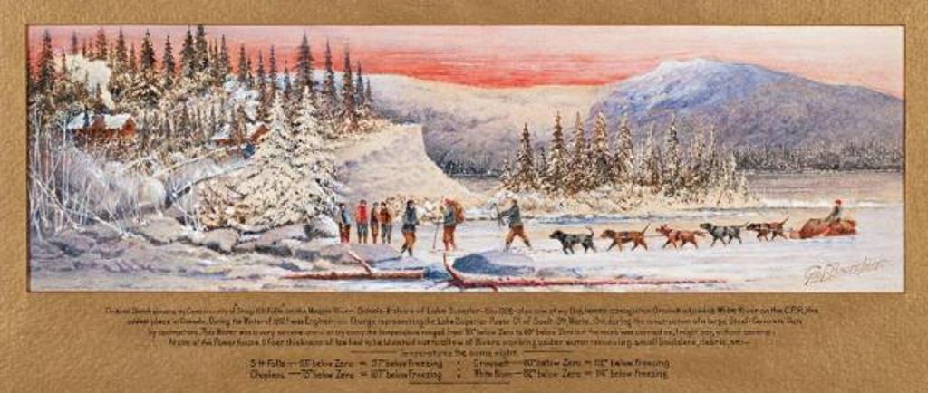 George L. Bourchier - Steep Hill Falls, Lake Superior