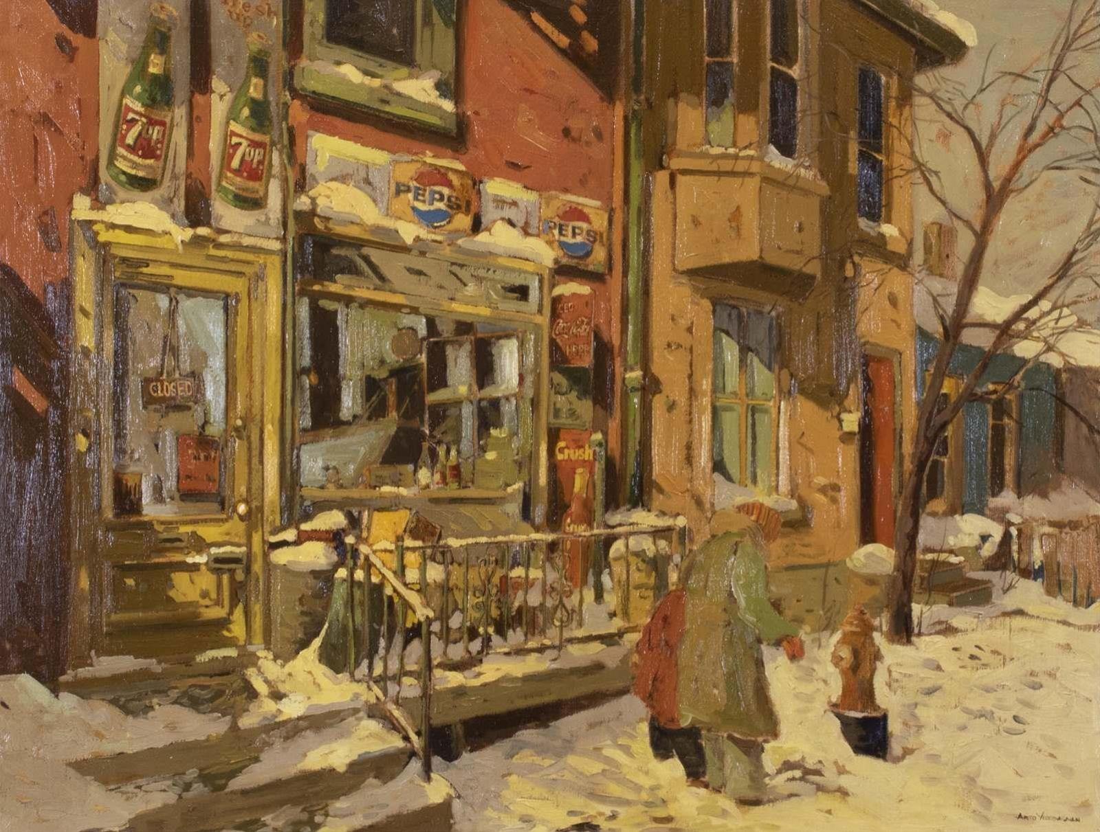 Arto Yuzbasiyan (1948) - Parliament & Dundas; 1981