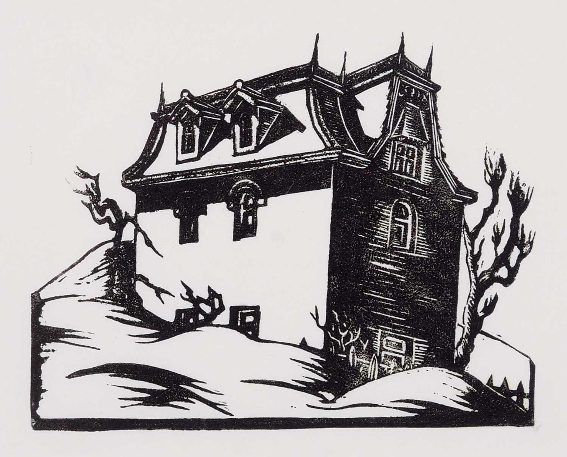 Clifford Foard Cliff Robinson (1916-1992) - Haunted House
