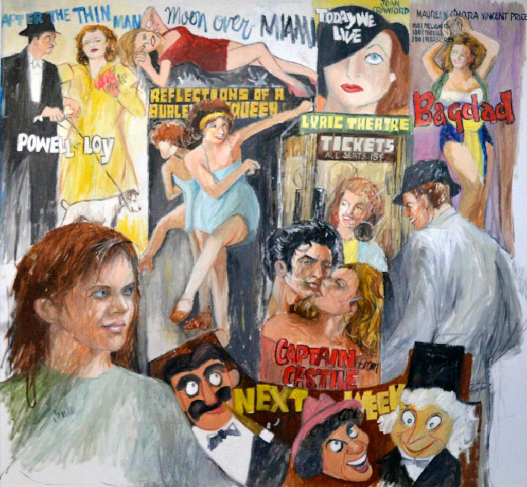 Gerald Charles (1934-2011) - 1930s Movie Theatre