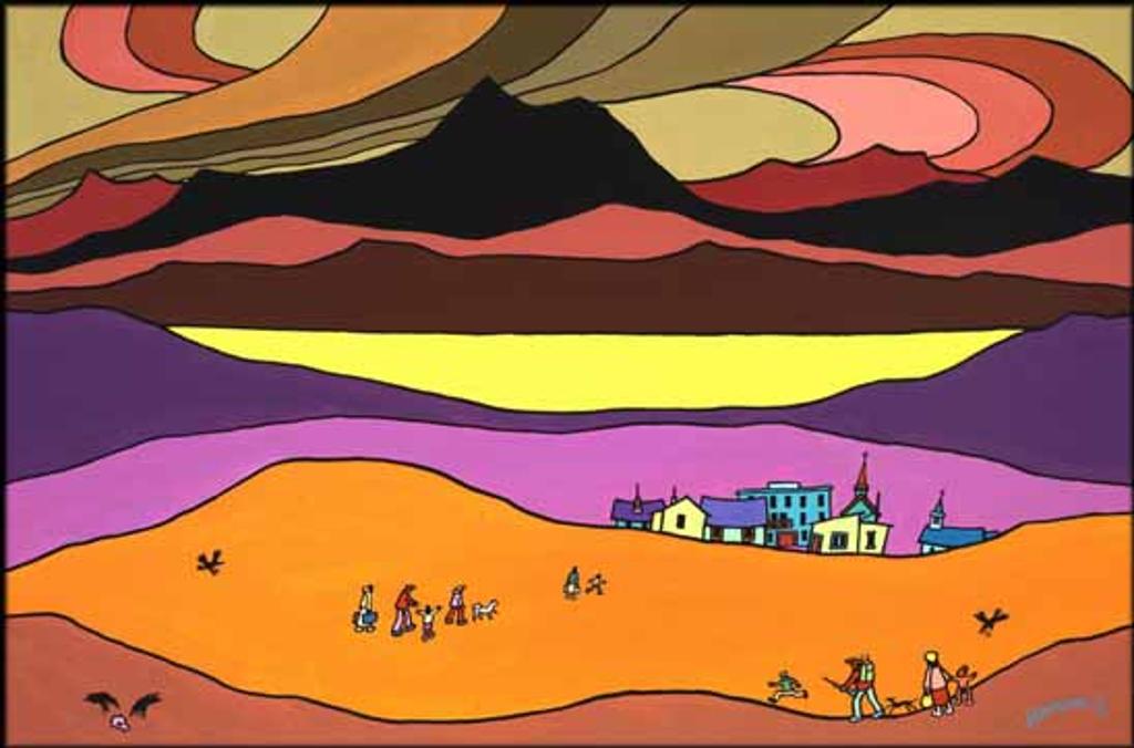 Ted Harrison (1926-2015) - Yukon Day