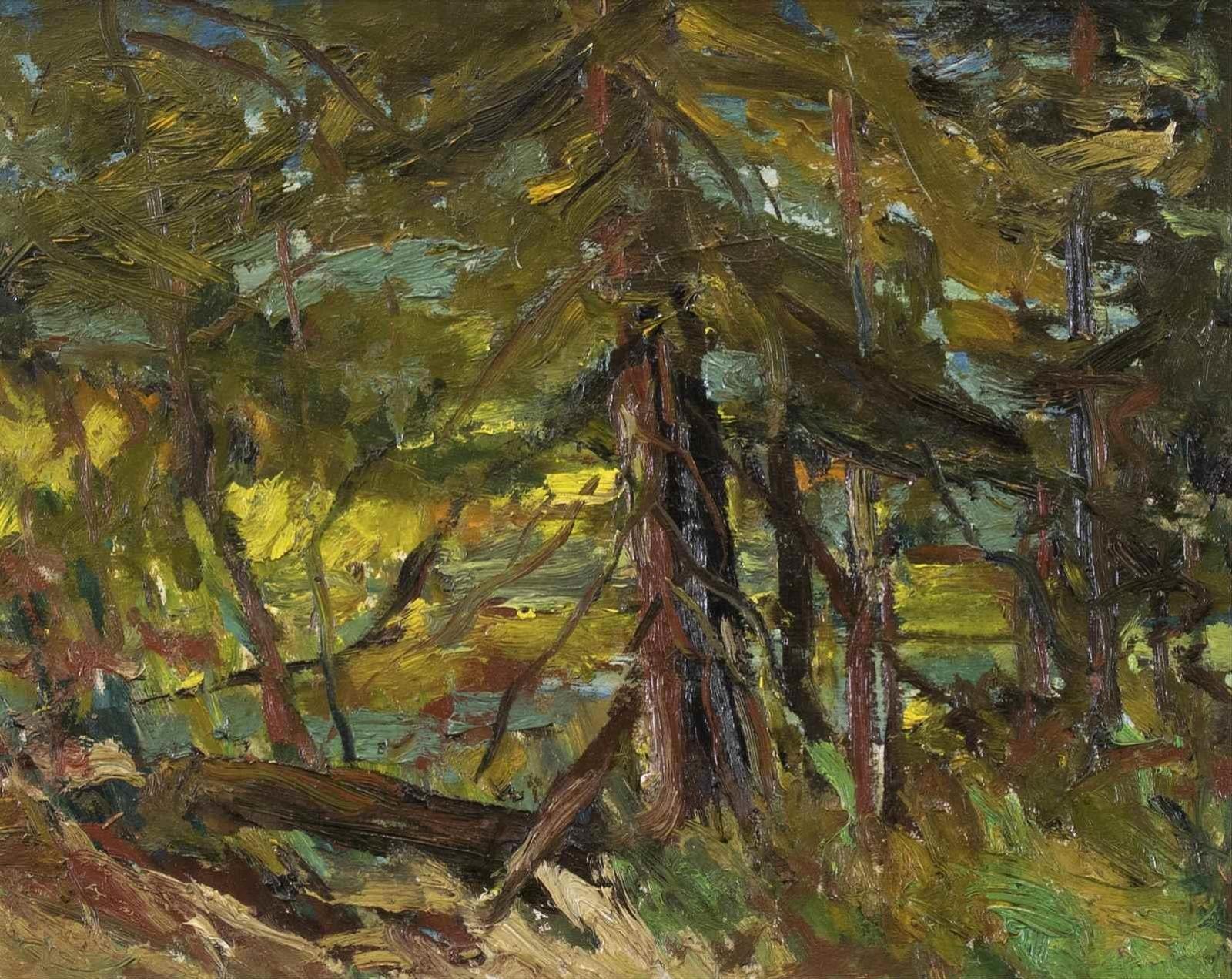 William Lewy Leroy Roy Stevenson (1905-1966) - Stem Of A Spruce