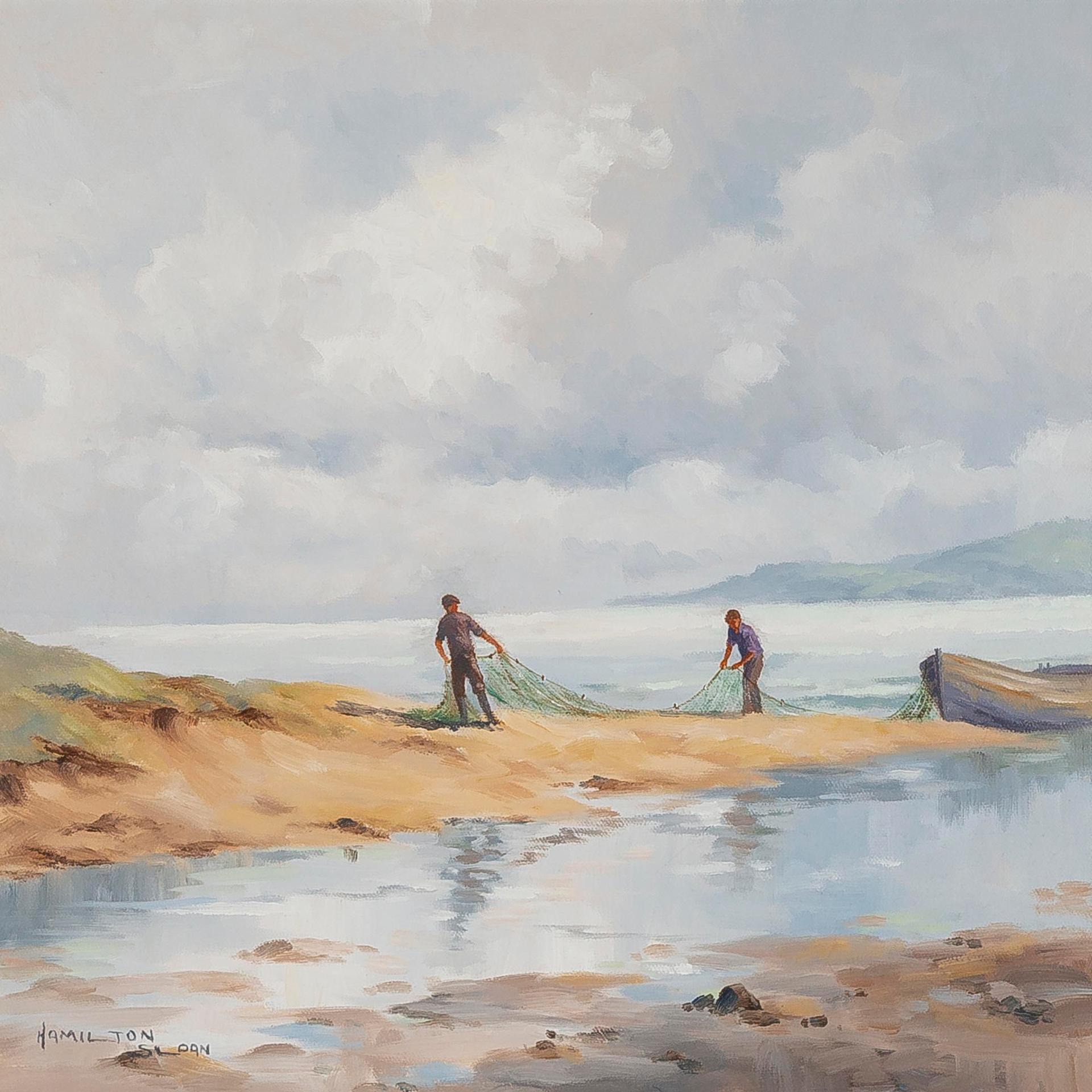 Hamilton Sloan - Pulling In The Net, Donegal