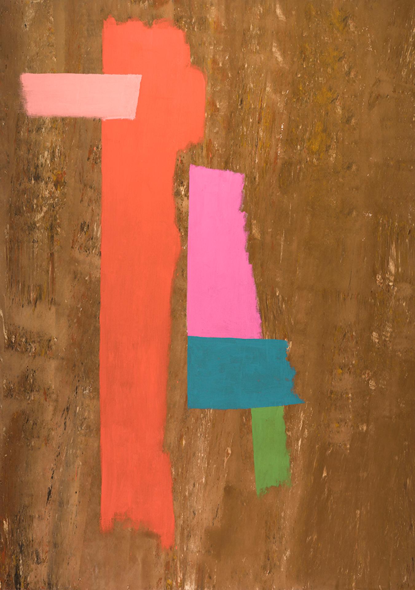 Jack Hamilton Bush (1909-1977) - Orange Totem