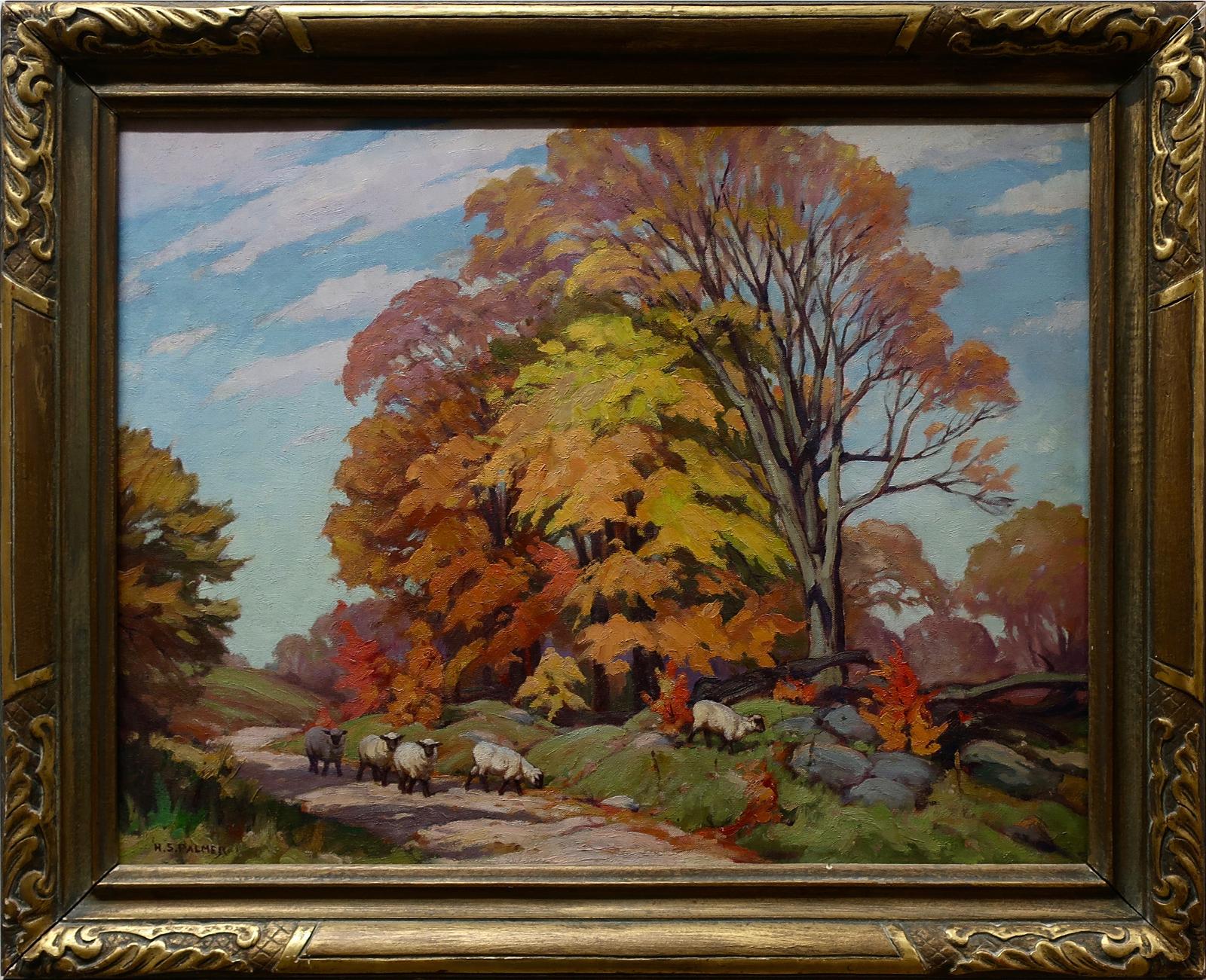 Herbert Sidney Palmer (1881-1970) - Golden Autumn