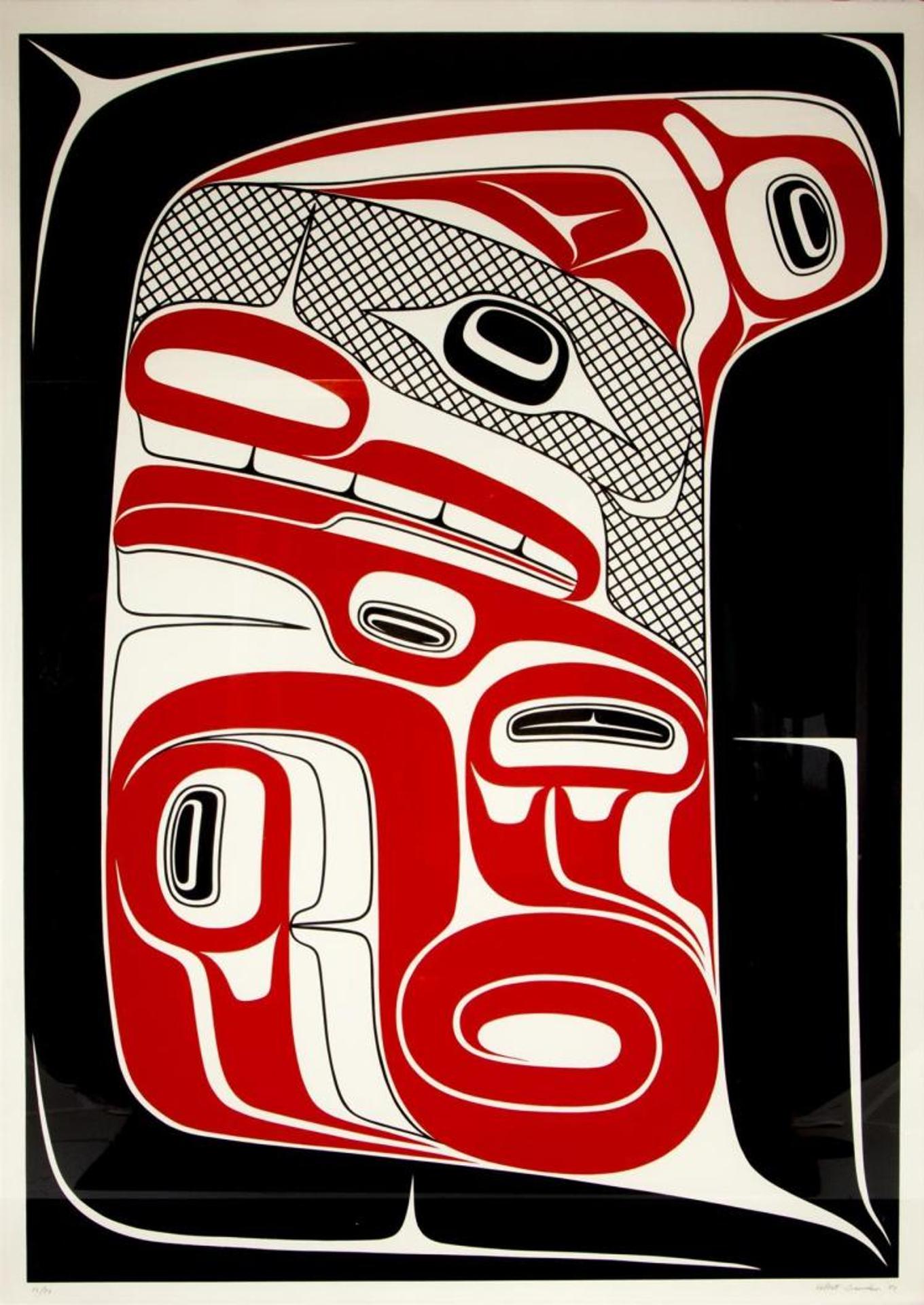Robert Charles Davidson (1923) - Seawolf Inside Its Own Dorsel Fin