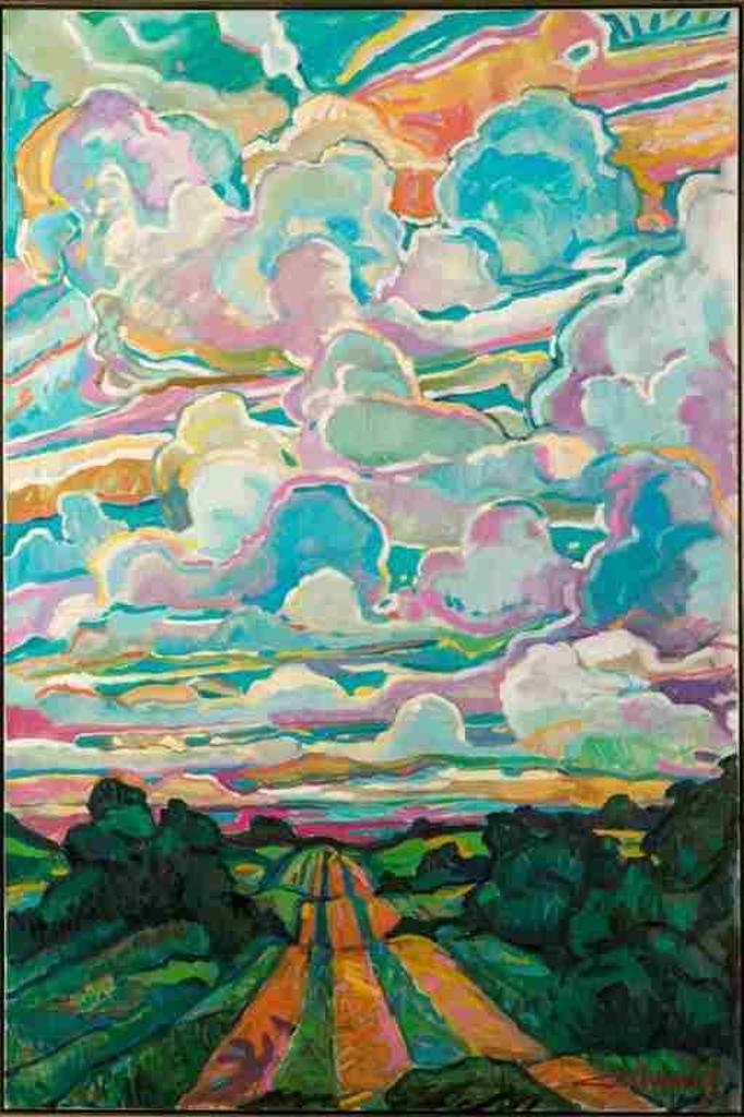 Christopher Allen Henry (1954) - Oil on canvas