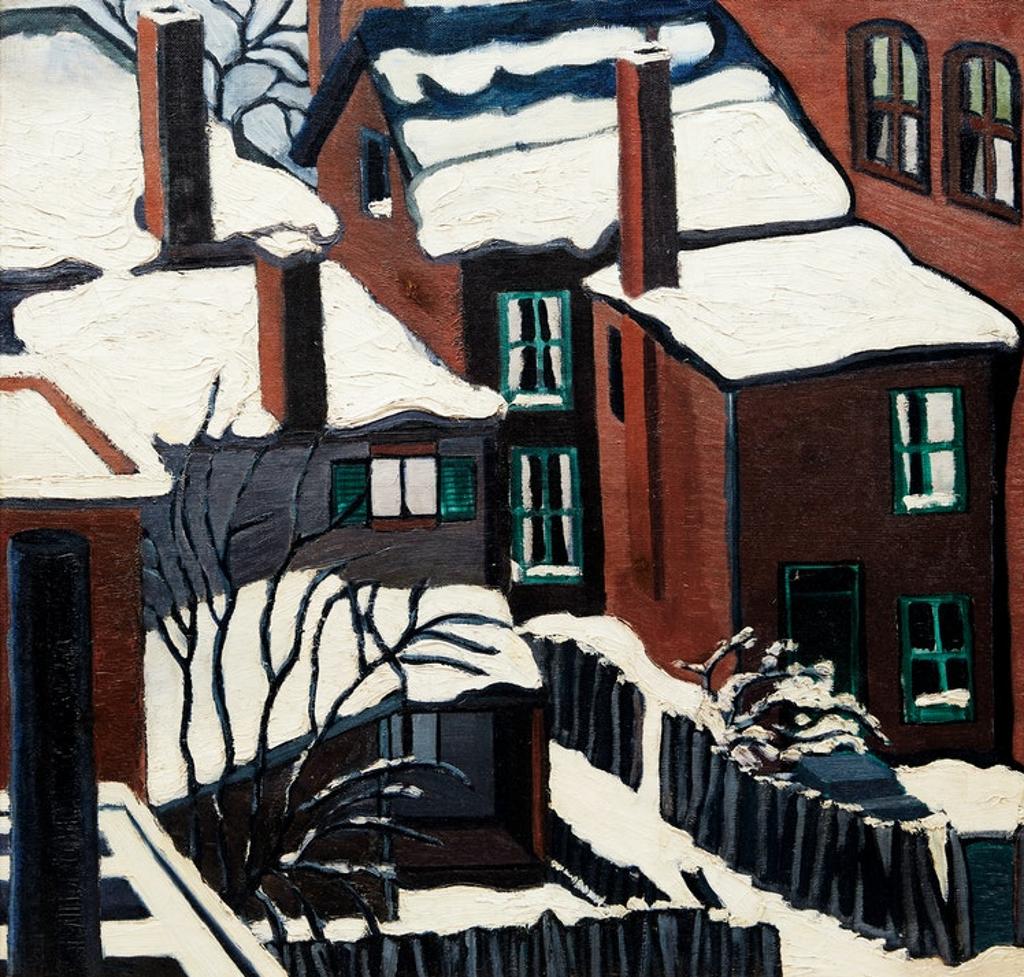 Isabel Grace McLaughlin (1903-2002) - Backyards