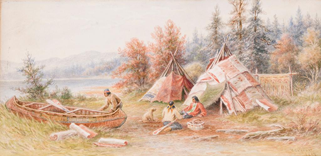 Frederick Arthur Verner (1836-1928) - Campfire