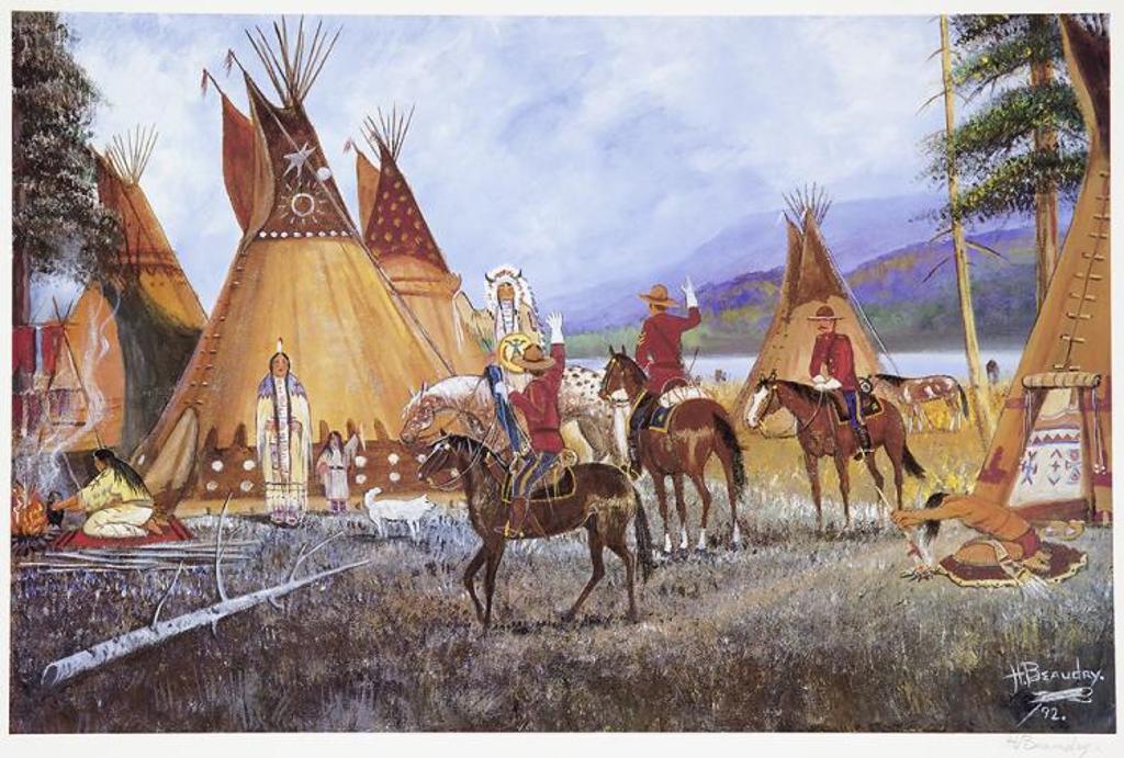 Henry [Askeyjoesno] Beaudry (1921-2016) - Untitled - Greeting