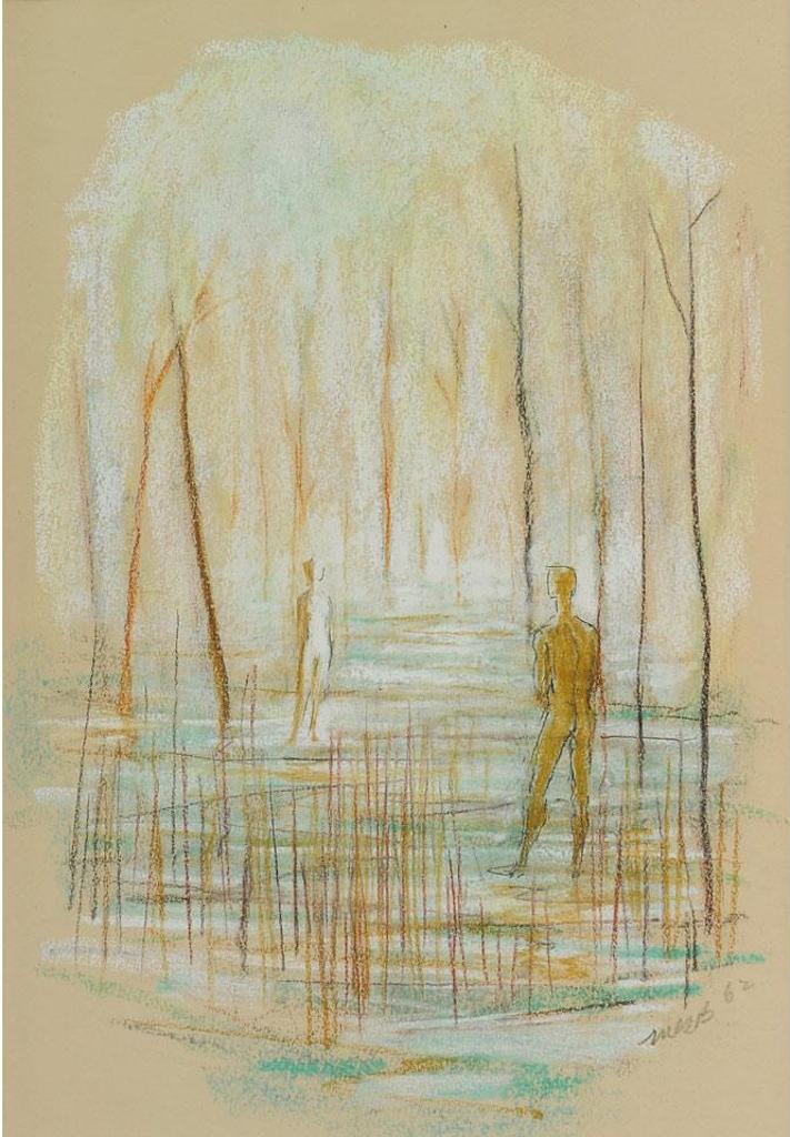 Miller Gore Brittain (1912-1968) - Figures In A Mist