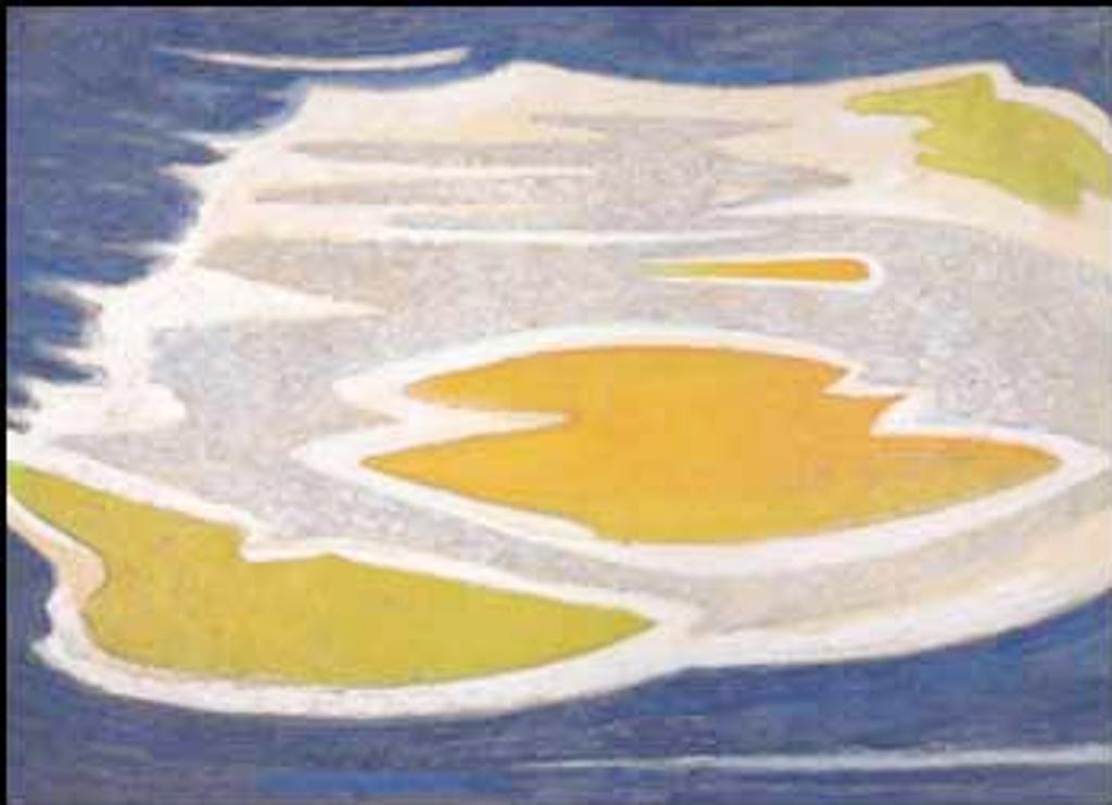Lawren Stewart Harris (1885-1970) - Abstraction LSH #97