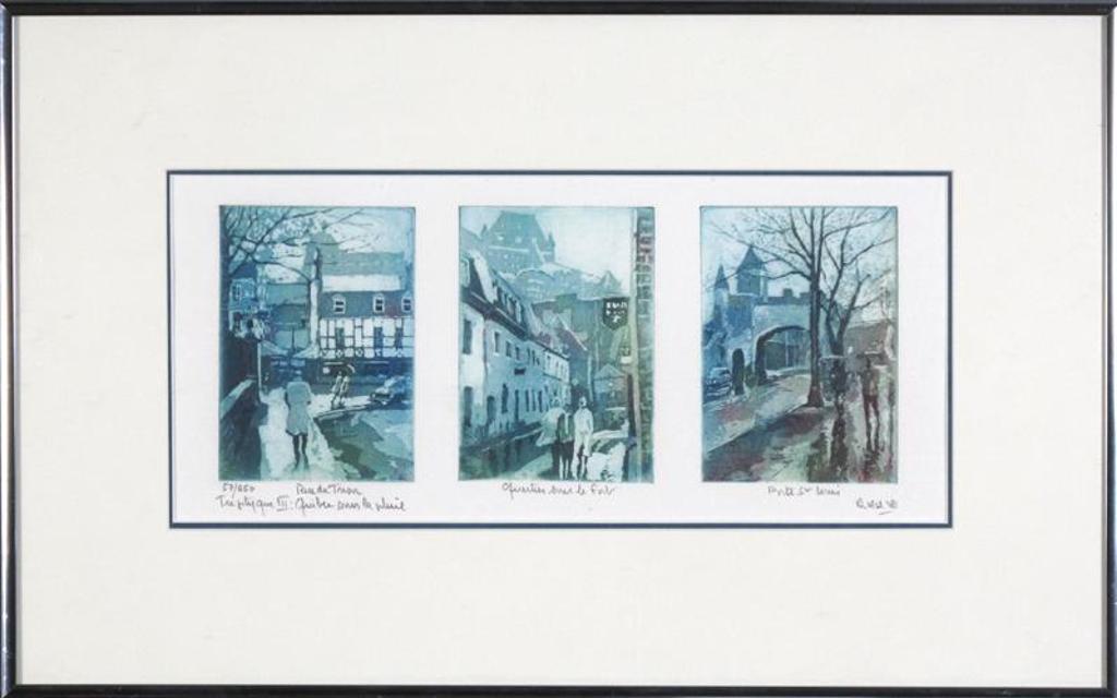 Alain Lacaze (1939) - Triptyque III