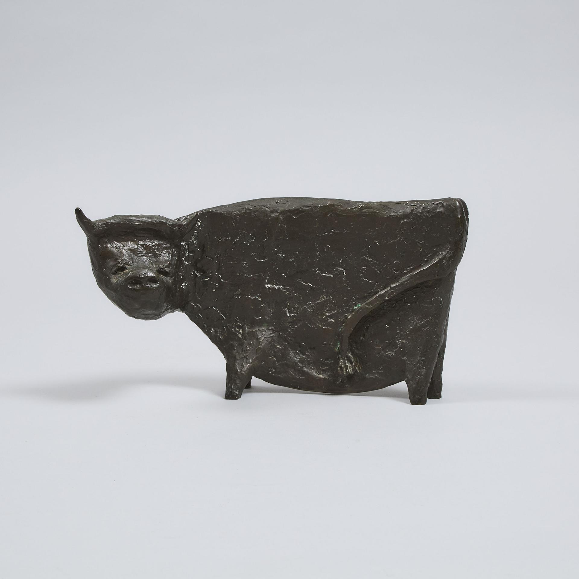 Johanna Eleonore (Hanni) Rothschild (1921-2020) - Standing Bull