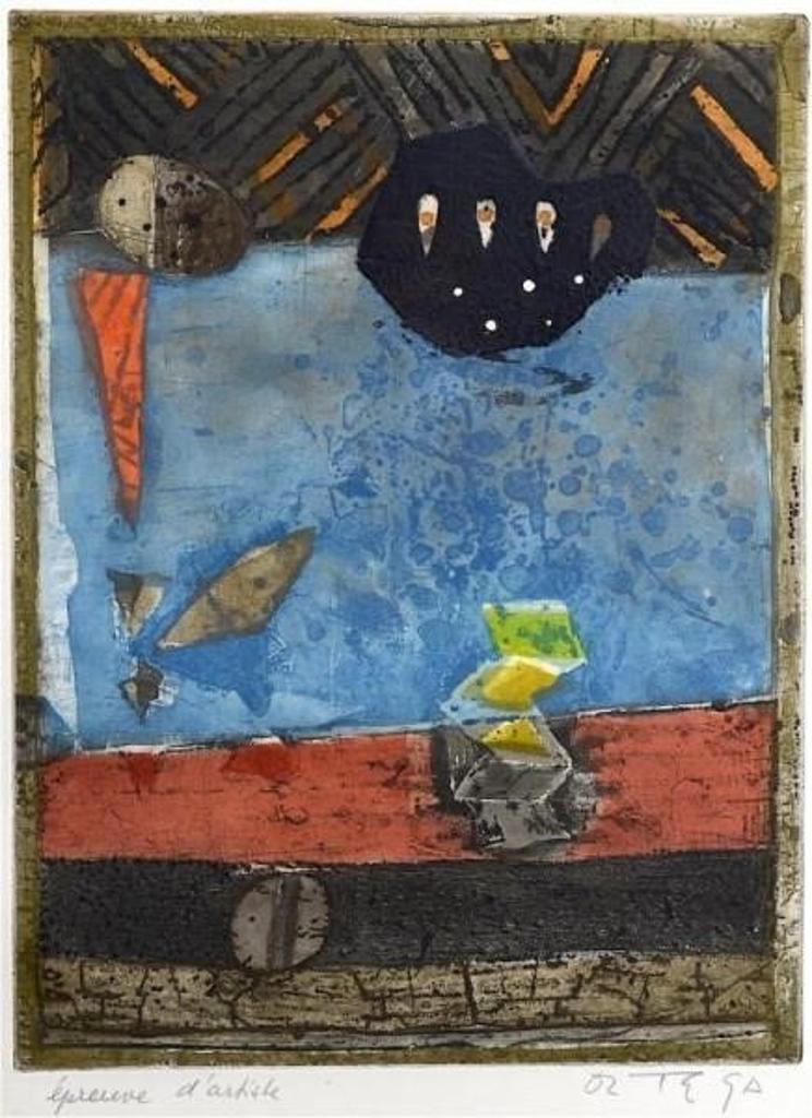 Jose Ortega (1921-1991) - Composition I
