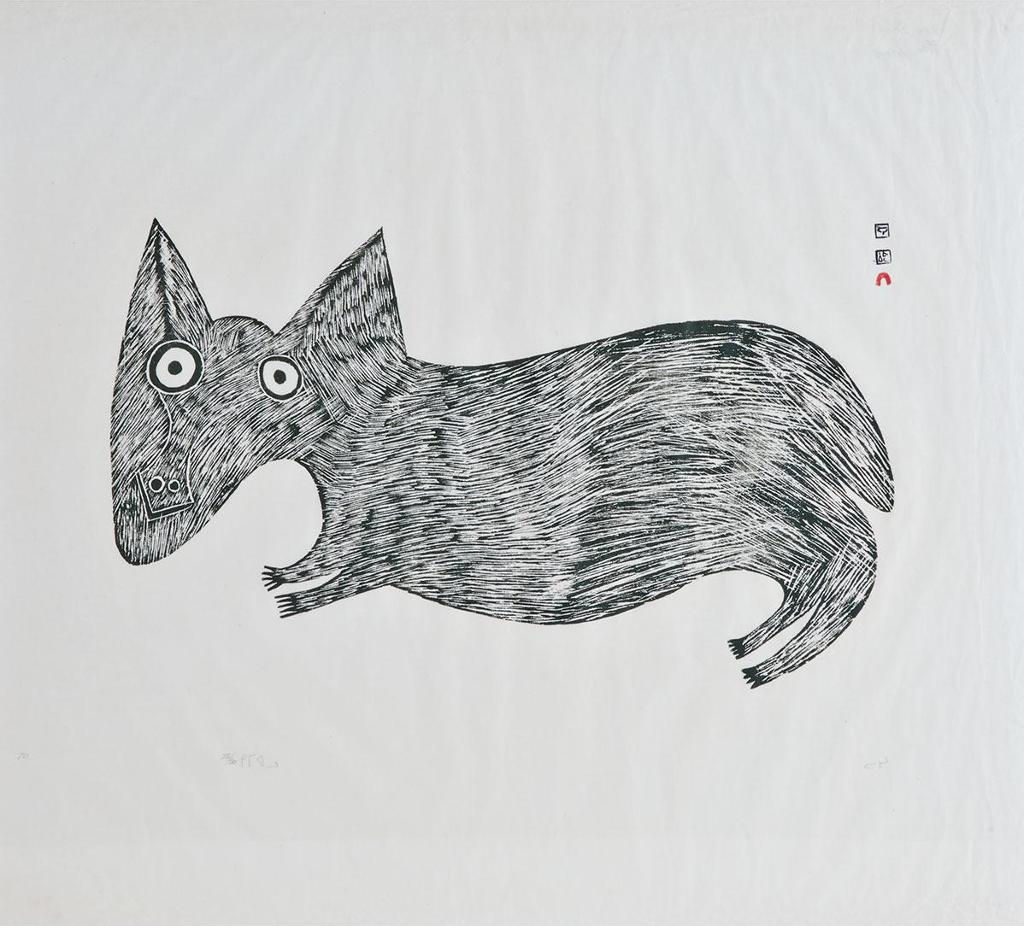 Lizzie Saggiak (1924-1989) - Big Dog
