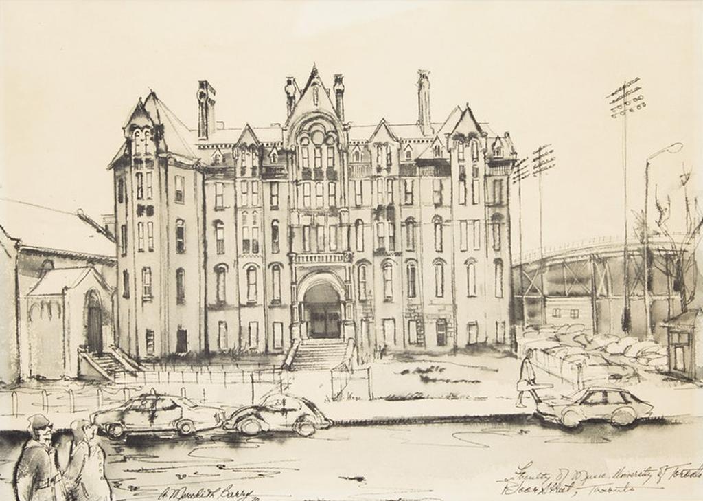 Anne Meredith Barry (1932-2003) - Faculty of Music, University of Toronto, Bloor Street, Toronto; The Old Elgin Hotel, Dundas, Ontario; Brantford, Ontario