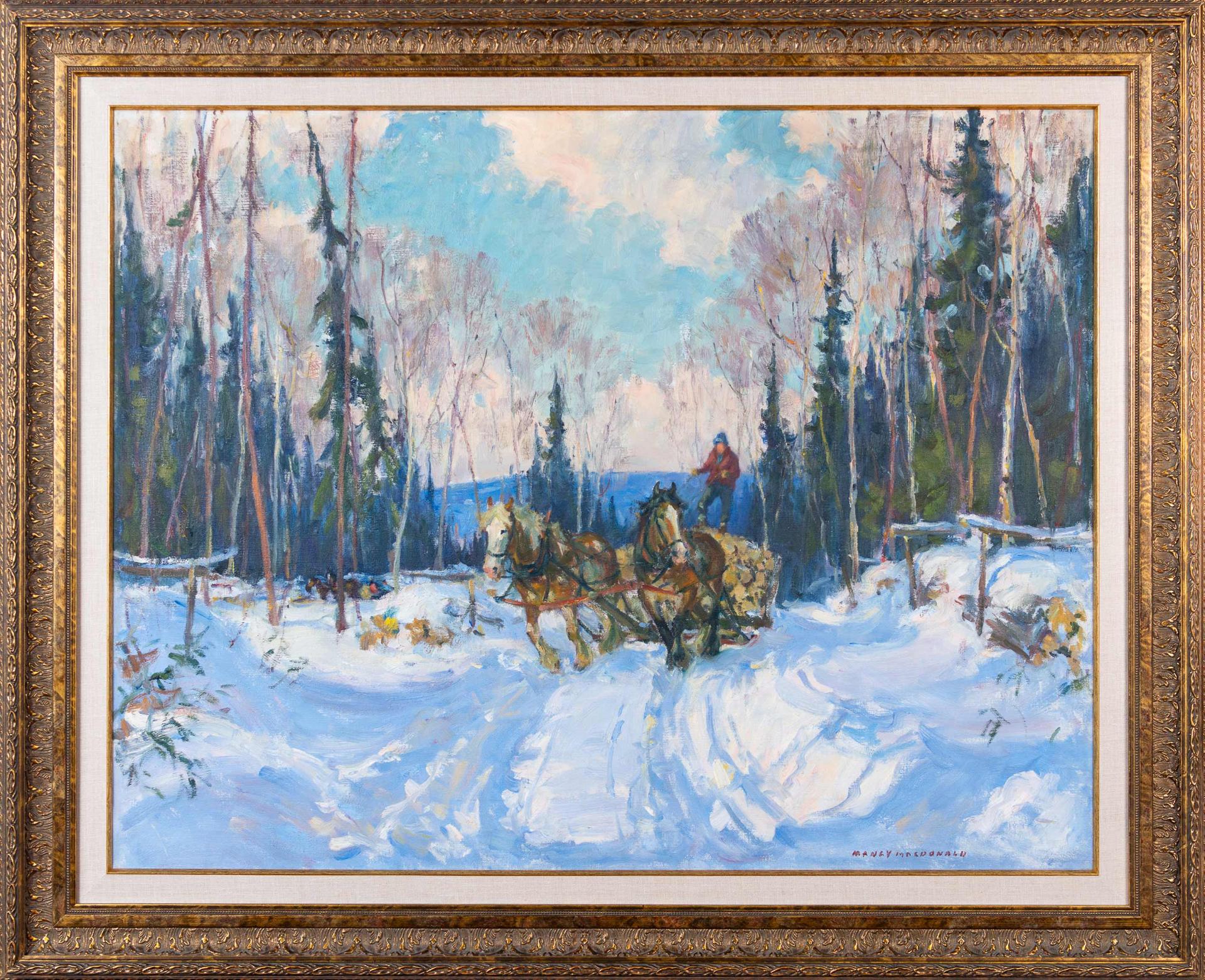Manly Edward MacDonald (1889-1971) - Au bois, n. d.