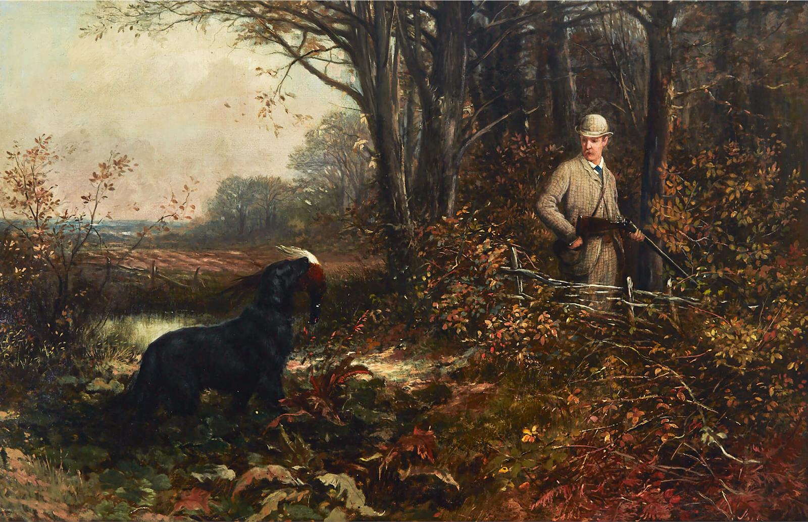 George Earl (1824-1908) - Perfect Retrieving