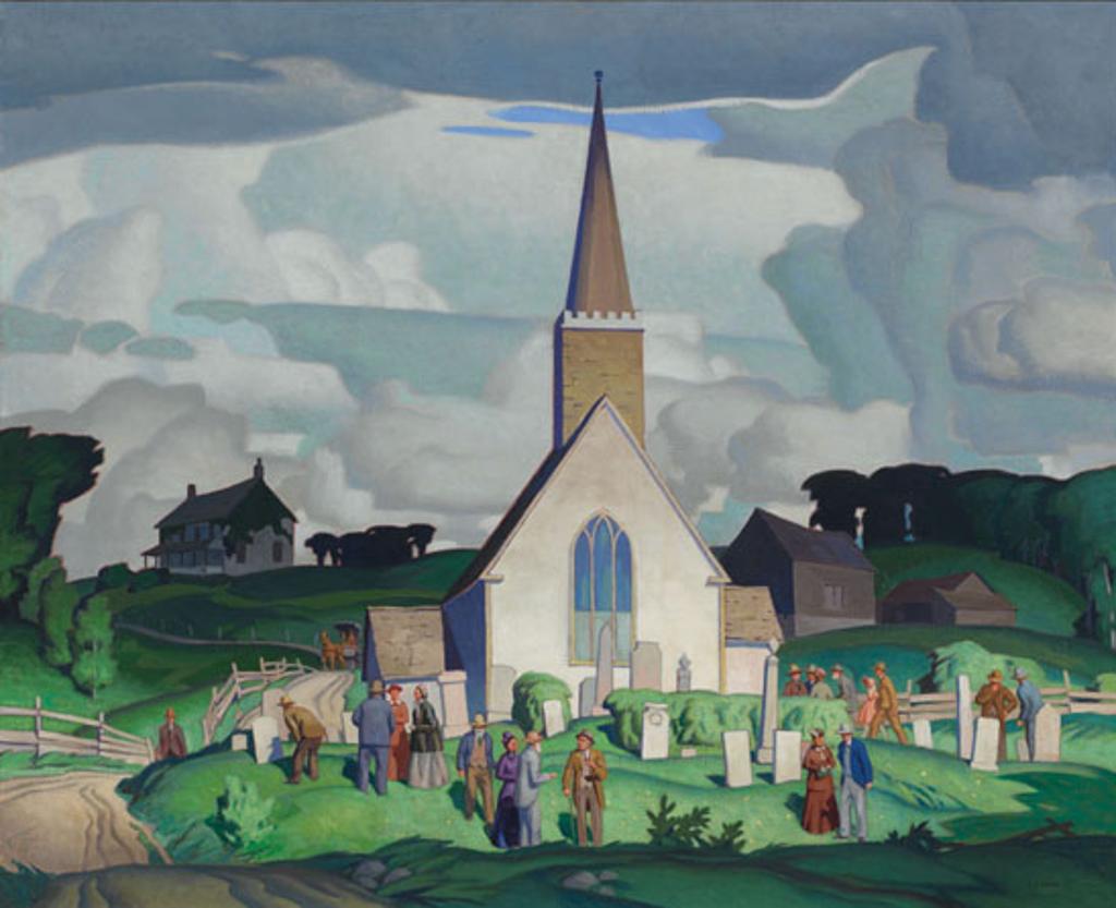 Alfred Joseph (A.J.) Casson (1898-1992) - Country Crisis