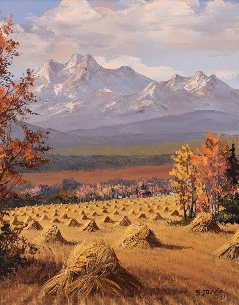 Georgia Jarvis (1944-1990) - Foothills Harvest; 1987