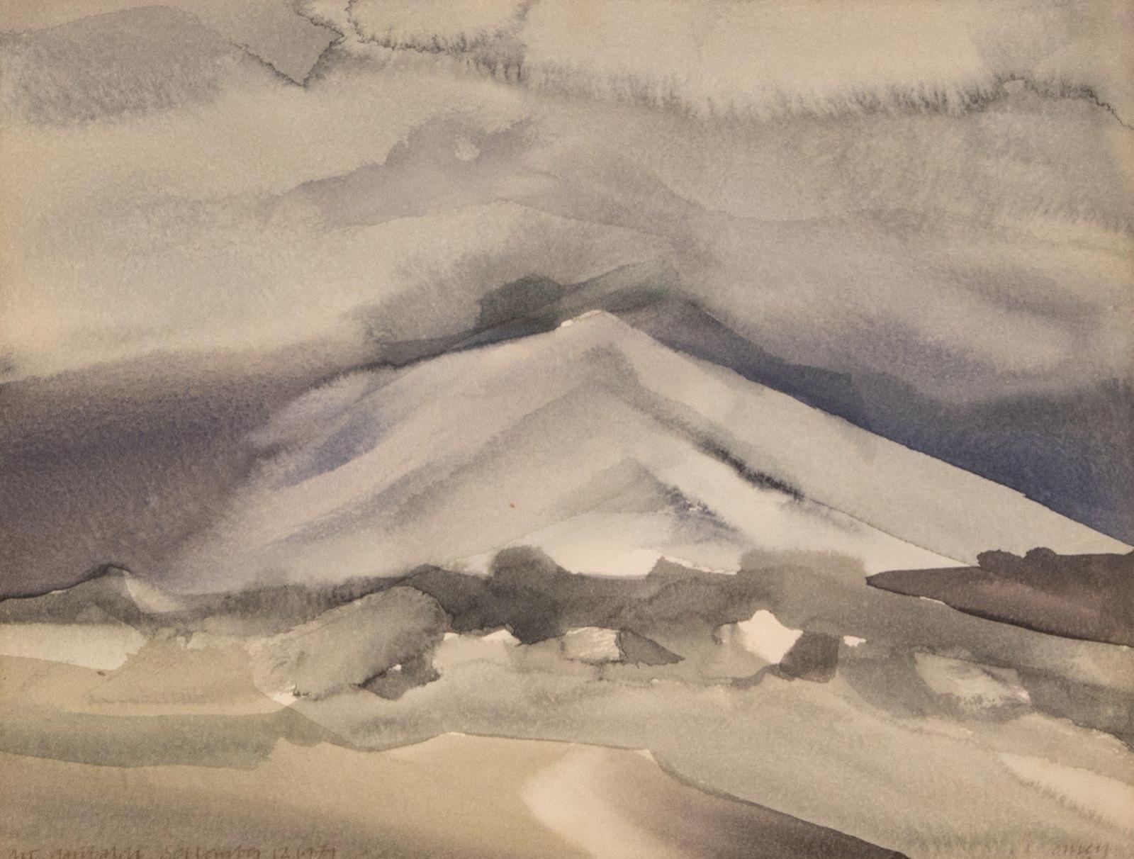 Norman Anthony (Toni) Onley (1928-2004) - Mt. Garibaldi, September 12, 1979