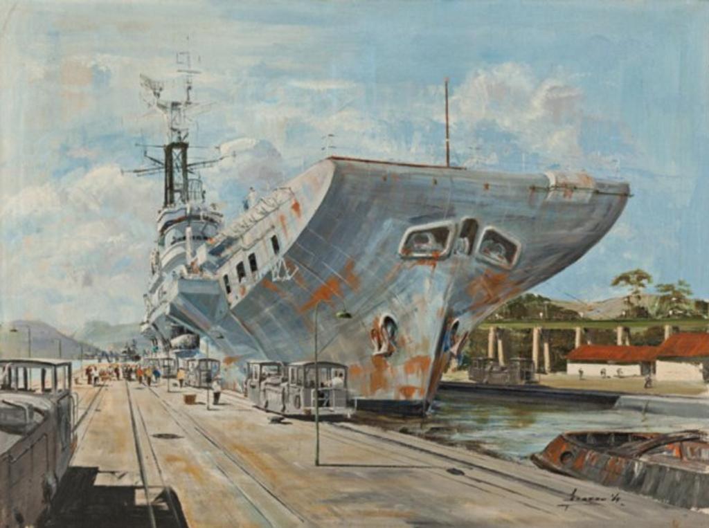 John M. Horton (1935-2002) - H.M.S. Warrior